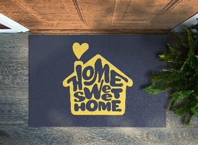 Predpražnik Home sweet home Hiša in srce
