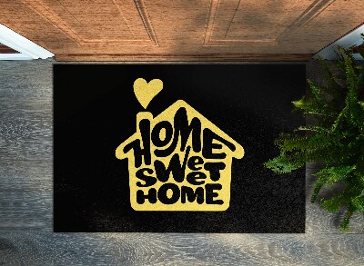 Predpražnik Home sweet home Rumeno srce