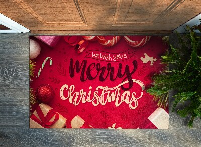 Predpražnik za vrata We wish You a Merry Christmas