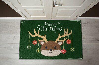 Predpražnik za vrata Merry Christmas severni jelen