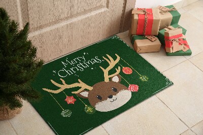 Predpražnik za vrata Merry Christmas severni jelen