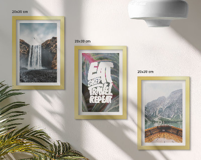 Stenska galerija slik Slap gore potovanje narava čoln in vegetacija