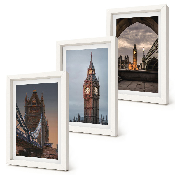 Stenska galerija slik Pogled na London z mostom in Big Benom