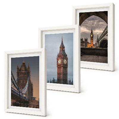 Stenska galerija slik Pogled na London z mostom in Big Benom