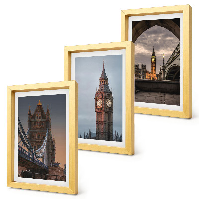 Stenska galerija slik Pogled na London z mostom in Big Benom