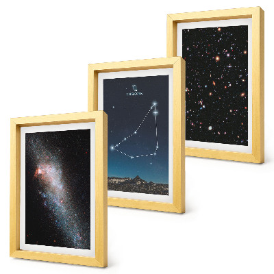 Stenska galerija slik Ozvezdje Kozorog, galaksija in zvezde