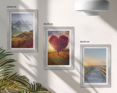 Stenska galerija slik Gorske pokrajine, srčasti drevesni pomol