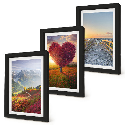 Stenska galerija slik Gorske pokrajine, srčasti drevesni pomol