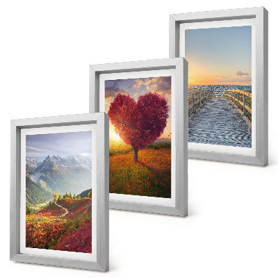 Stenska galerija slik Gorske pokrajine, srčasti drevesni pomol