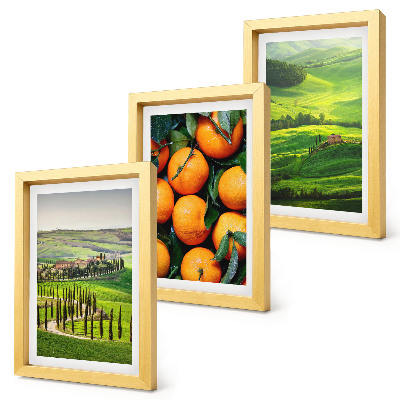Stenska galerija slik Italijanska podeželska pokrajina z pomarančami in naravo
