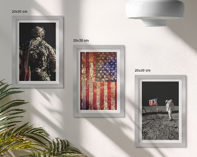 Stenska galerija slik Ameriški nacionalni simboli Zastava ZDA