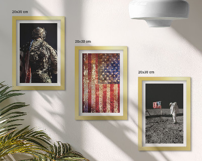 Stenska galerija slik Ameriški nacionalni simboli Zastava ZDA