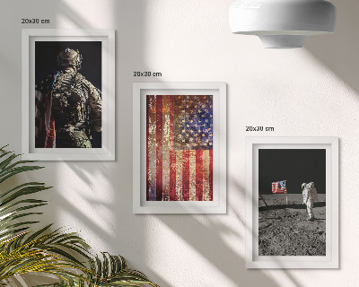Stenska galerija slik Ameriški nacionalni simboli Zastava ZDA