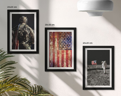 Stenska galerija slik Ameriški nacionalni simboli Zastava ZDA