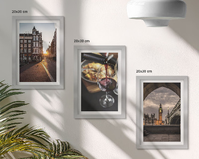 Stenska galerija slik Komplet slik z mestom, hrano in razgledom na London
