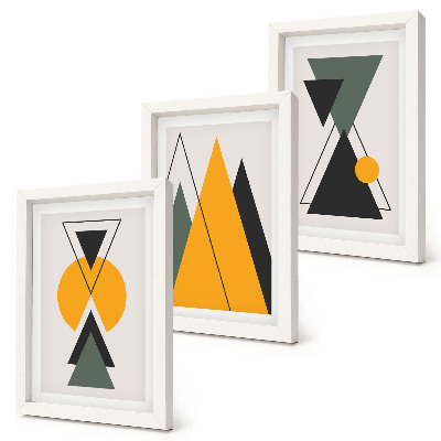 Stenska galerija slik Abstraktne geometrijske oblike