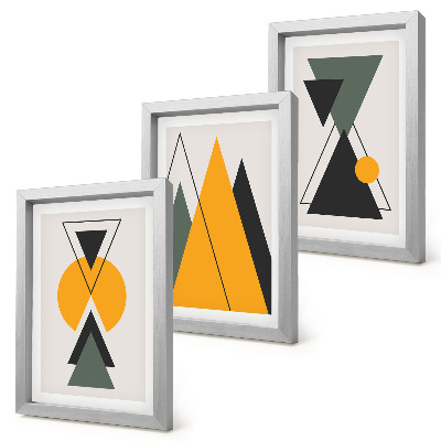 Stenska galerija slik Abstraktne geometrijske oblike