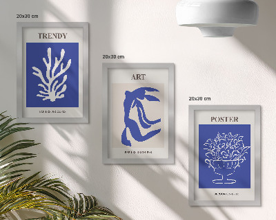 Stenska galerija slik Abstraktni umetniški plakati Henrija Matisseja