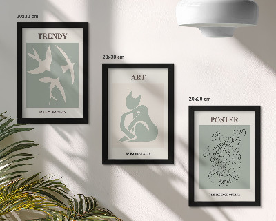 Komplet slik v okvirju Elegantne ilustracije Henrija Matisseja