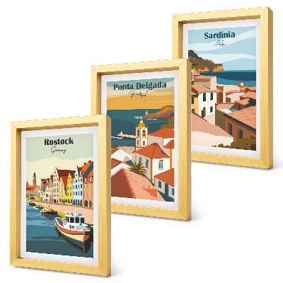 Stenska galerija slik Razgledi na evropska obalna in pristaniška mesta