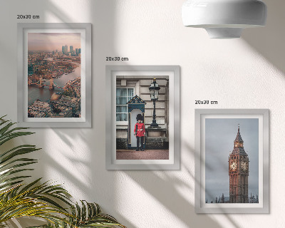 Stenska galerija slik Pogled na London z mostom in stražo Big Bena