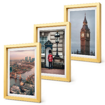 Stenska galerija slik Pogled na London z mostom in stražo Big Bena