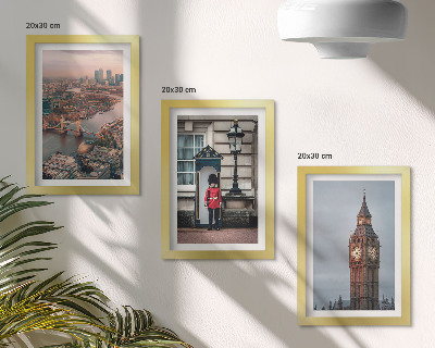 Stenska galerija slik Pogled na London z mostom in stražo Big Bena