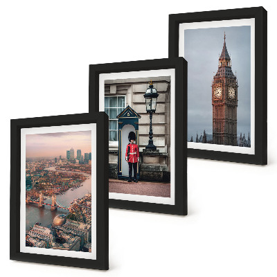 Stenska galerija slik Pogled na London z mostom in stražo Big Bena