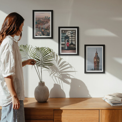 Stenska galerija slik Pogled na London z mostom in stražo Big Bena