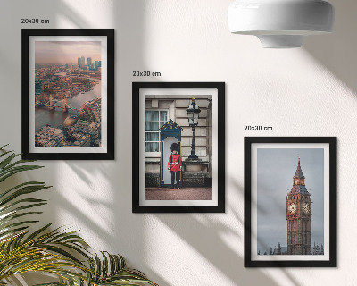 Stenska galerija slik Pogled na London z mostom in stražo Big Bena
