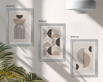 Stenska galerija slik Abstraktni geometrijski vzorci minimalizem