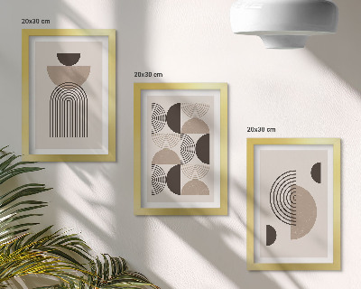 Stenska galerija slik Abstraktni geometrijski vzorci minimalizem