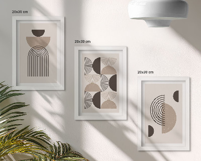 Stenska galerija slik Abstraktni geometrijski vzorci minimalizem