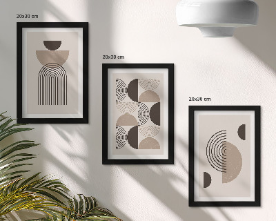 Stenska galerija slik Abstraktni geometrijski vzorci minimalizem