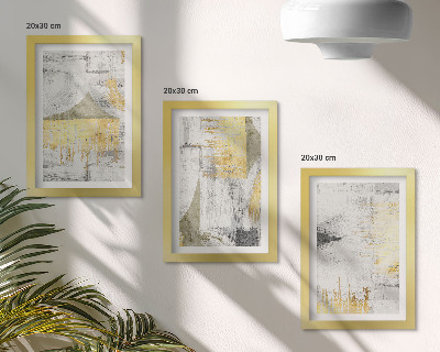 Stenska galerija slik Abstraktni minimalistični modni vzorci slikanja