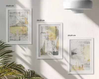 Stenska galerija slik abstraktni minimalistični modni vzorci