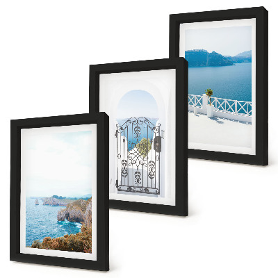 Stenska galerija slik Pogled na morje z grško arhitekturo