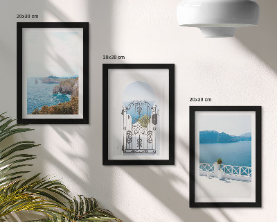 Stenska galerija slik Pogled na morje z grško arhitekturo
