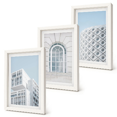 Stenska galerija slik Moderna arhitektura, minimalizem in geometrija
