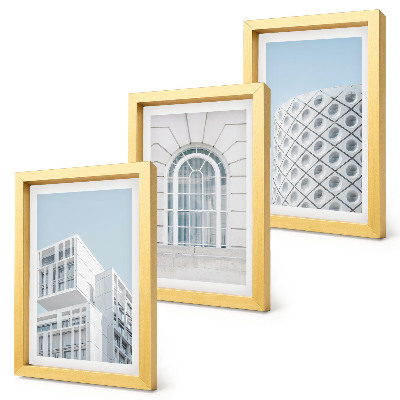 Stenska galerija slik Moderna arhitektura, minimalizem in geometrija