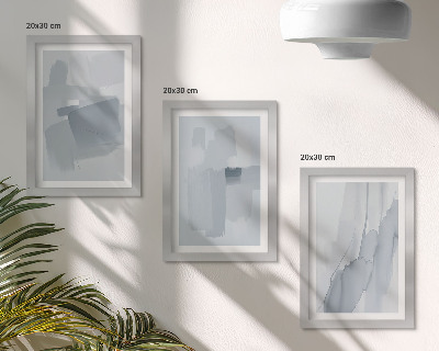 Stenska galerija slik Abstraktne kompozicije v akvarelnem slogu