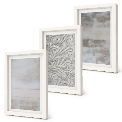 Stenska galerija slik Moderne teksturne strukture v minimalističnem slogu