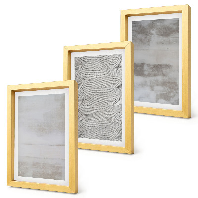 Stenska galerija slik Moderne teksturne strukture v minimalističnem slogu