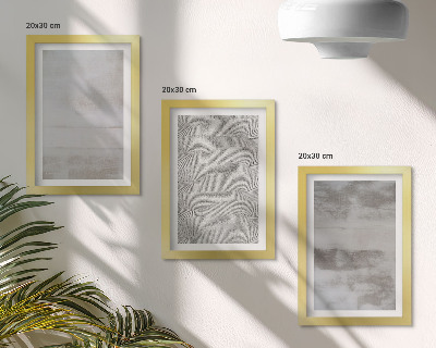 Stenska galerija slik Moderne teksturne strukture v minimalističnem slogu