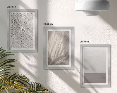 Komplet slik v okvirju Nežne naravne teksture v boho slogu