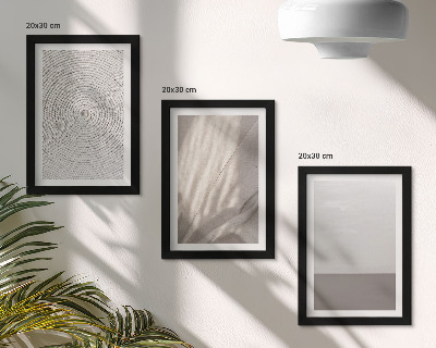Komplet slik v okvirju Nežne naravne teksture v boho slogu