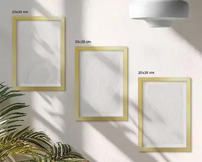Stenska galerija slik z elegantno marmorno linearno strukturo kamna