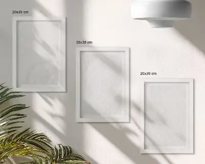 Stenska galerija slik z elegantno marmorno linearno strukturo kamna