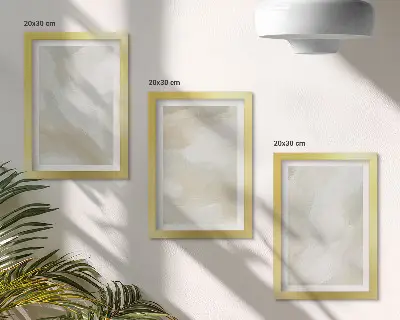 Stenska galerija slik minimalističen motiv teksture barv