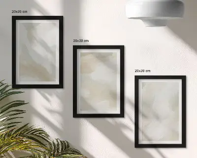 Stenska galerija slik minimalističen motiv teksture barv